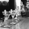 Picture of some cocktail glasses 