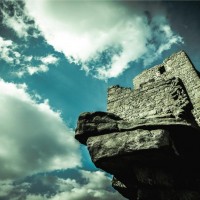 Image of part of a castle ruin.