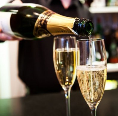 Champagne luxury Windermere hotel Lake District