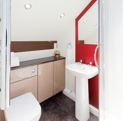 Luxury bathroom in The Hideaway at Windermere