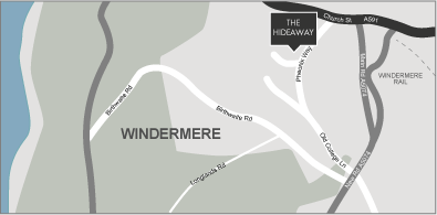 Map of Windermere